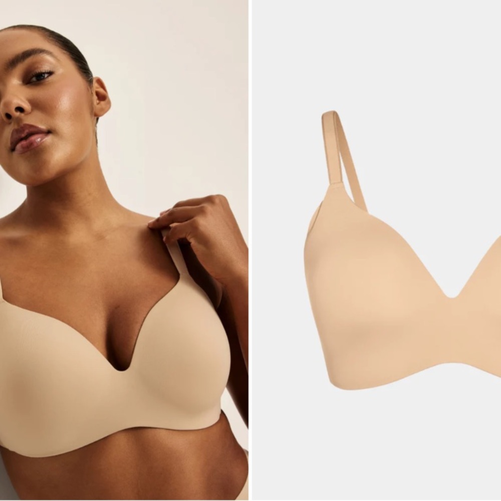 WingWoman Contour Bra in colour Warm Sand, size 5 (36 38 C D)